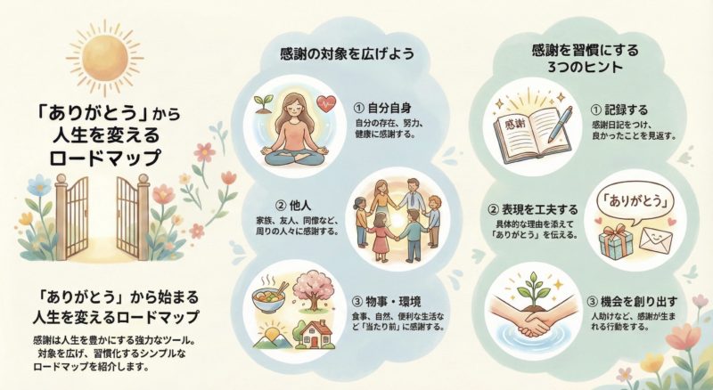 感謝で人生が変わるロードマップ