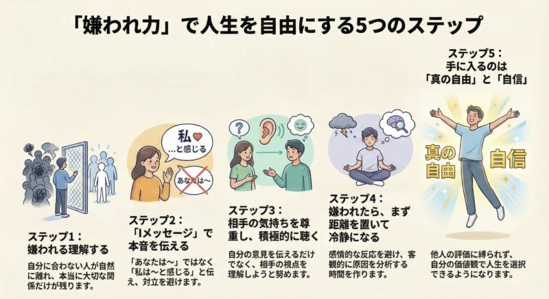 嫌われ力で人生を自由にする