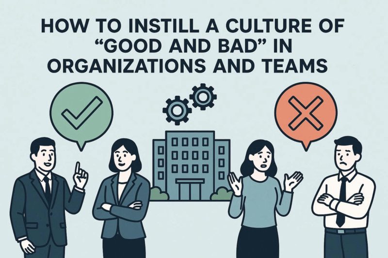 組織とチームに「良い加減」の文化を根付かせる方法