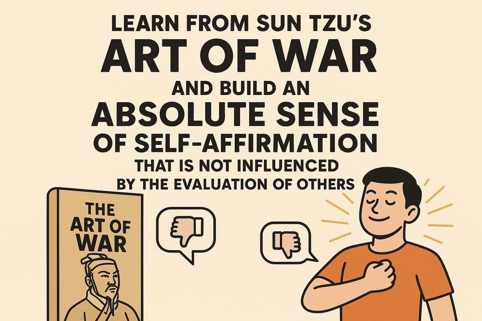 孫子の兵法に学ぶ、他人の評価に左右されない「絶対的自己肯定感」を築く戦略