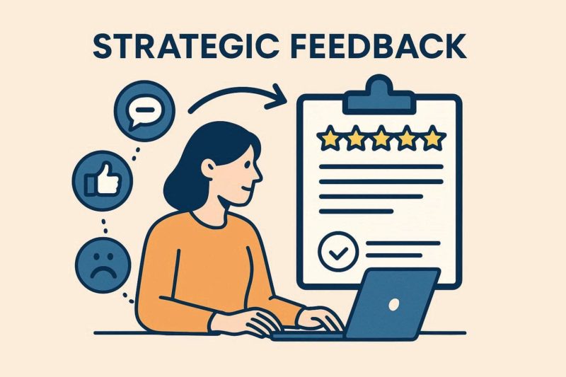 他人の評価を「戦略的フィードバック」として活用する