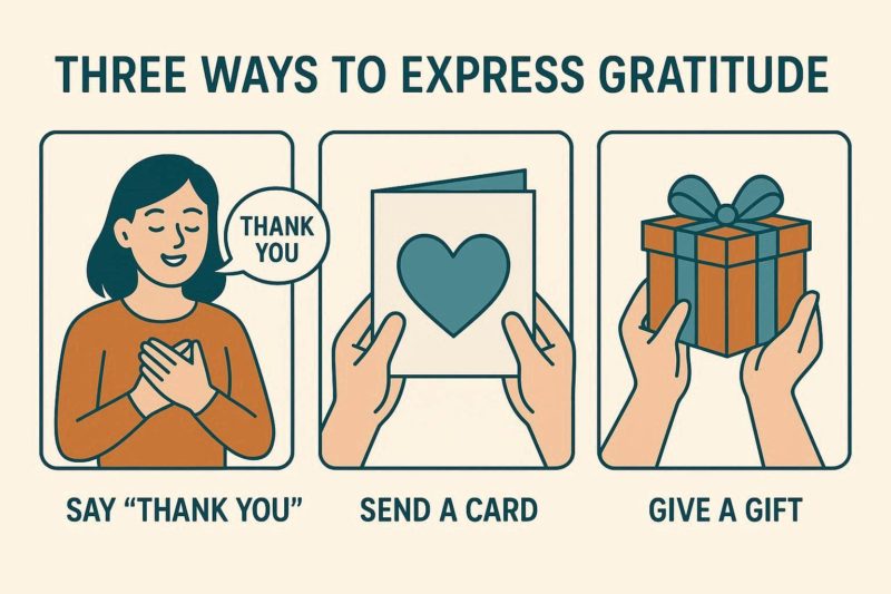 感謝の力を最大化する「三つの表現方法」