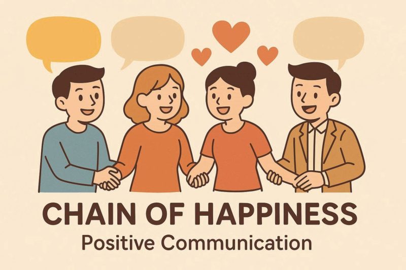 ポジティブ・コミュニケーションがもたらす「幸福の連鎖」