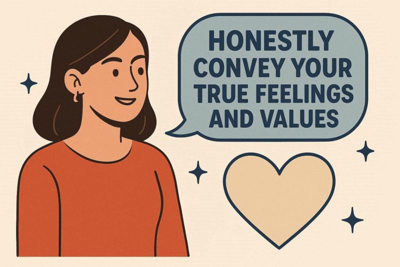 自分の「本音と価値観」を正直に伝える技術