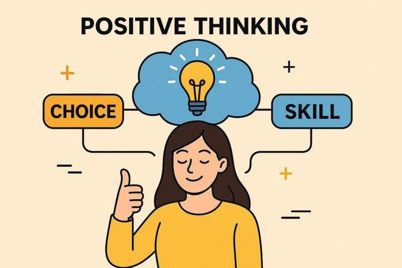 ポジティブ思考は「選択」であり「スキル」である