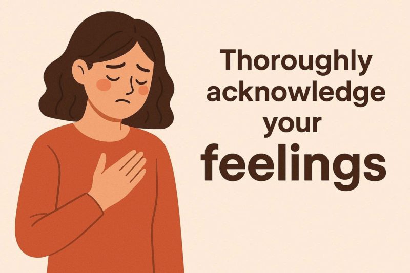 自分の「気持ち」を徹底的に認める