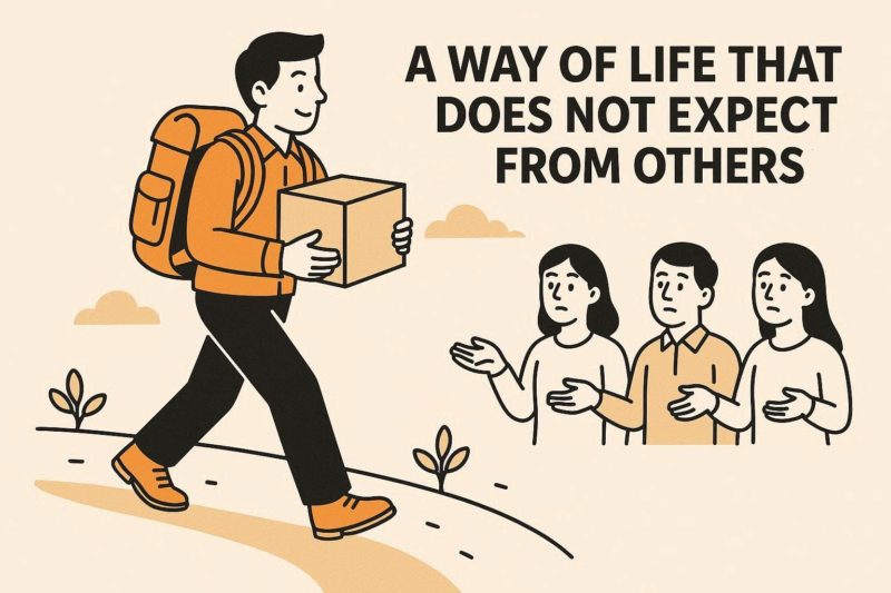 他人に期待しない生き方とは何か？