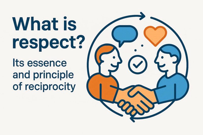 敬意とは何か？その本質と相互性の原則