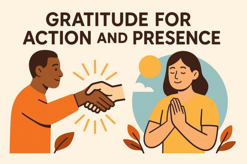感謝の技術【応用編】：行動と存在への感謝