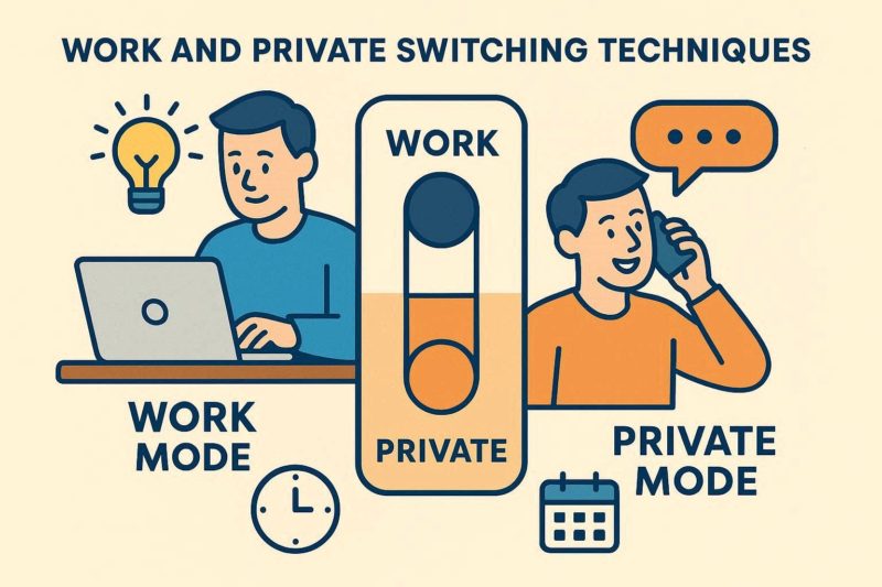 【切り替えの心理学】仕事とプライベートのスイッチングテクニック