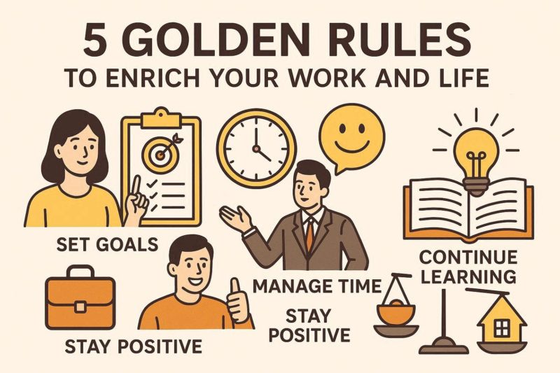 仕事と人生を豊かにする5つの黄金律