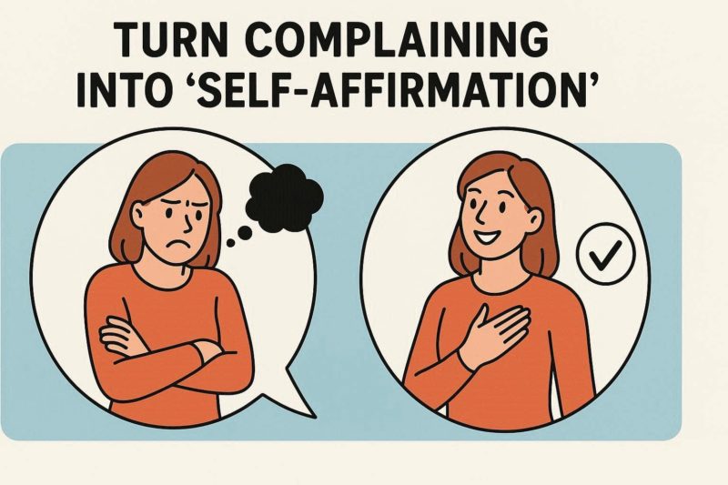 愚痴を「自己肯定感」に変える究極の視点：アドラーと認知行動療法の融合