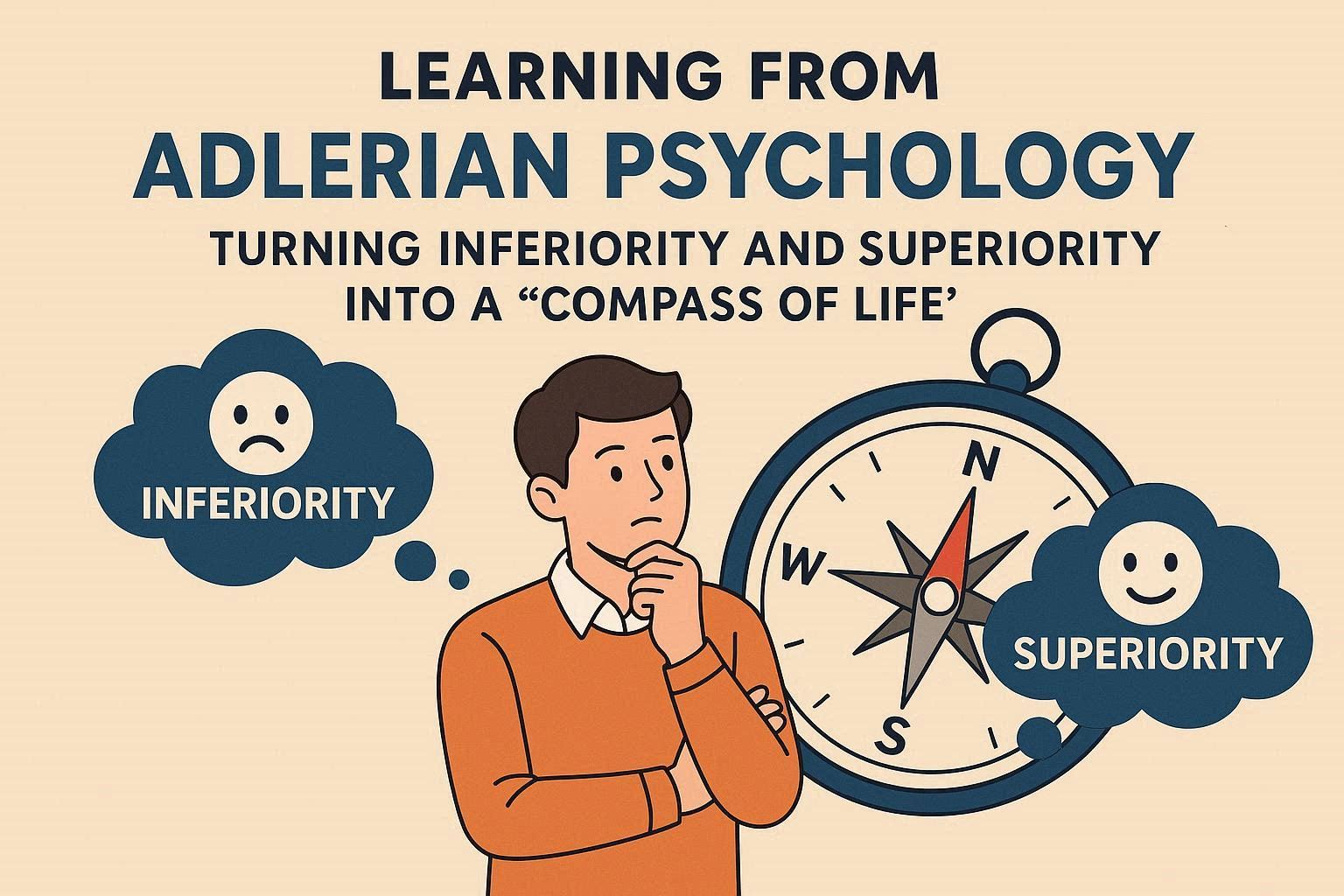 アドラー心理学に学ぶ：劣等感と優越感を「人生の羅針盤」に変える5つの教え