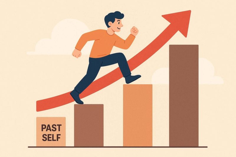 克服の第一歩：比較の対象を「他人」から「過去の自分」へ