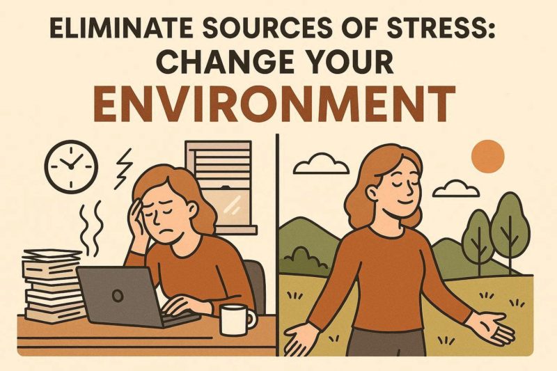 ストレス源を排除する：自分の「環境」を変える