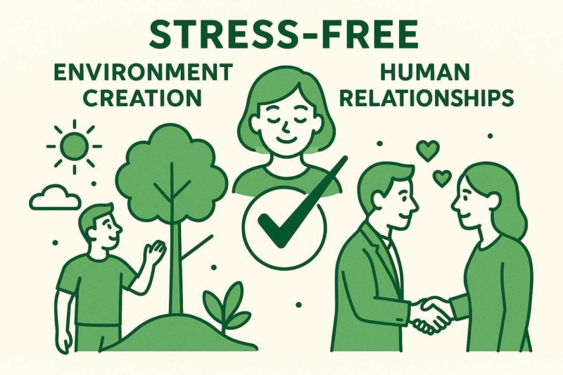 【予防と維持】ストレスフリーな「環境づくり」と「人間関係」