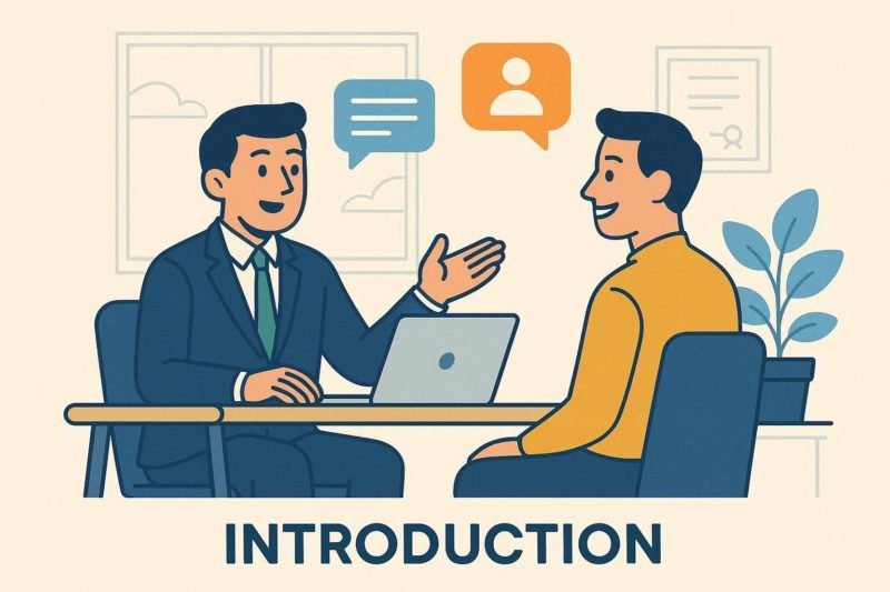 面談開始直後！「導入」で場を和ませるプロの技術