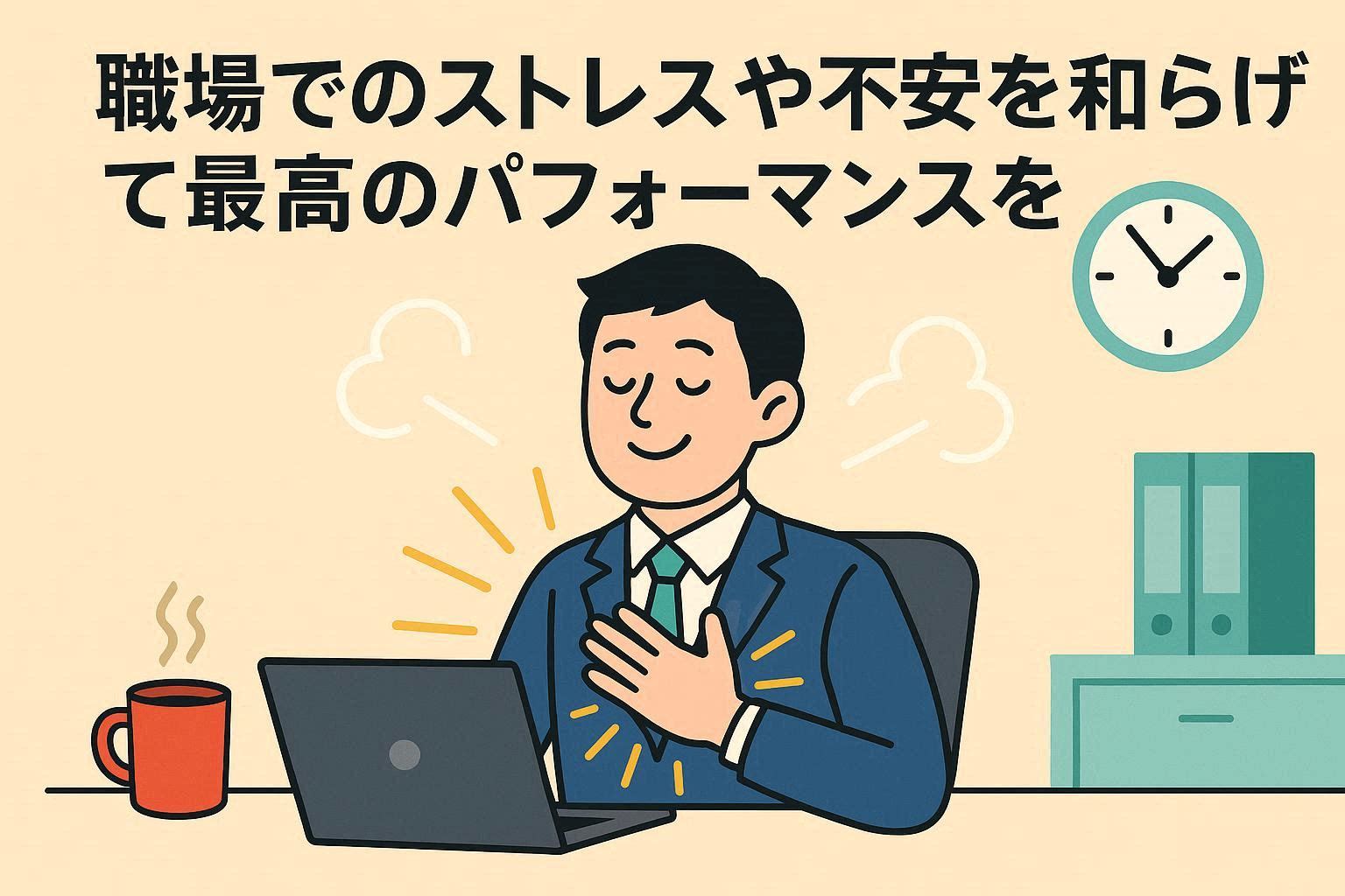 仕事のストレス・不安を解消し、最高のパフォーマンスを発揮する5つの秘訣