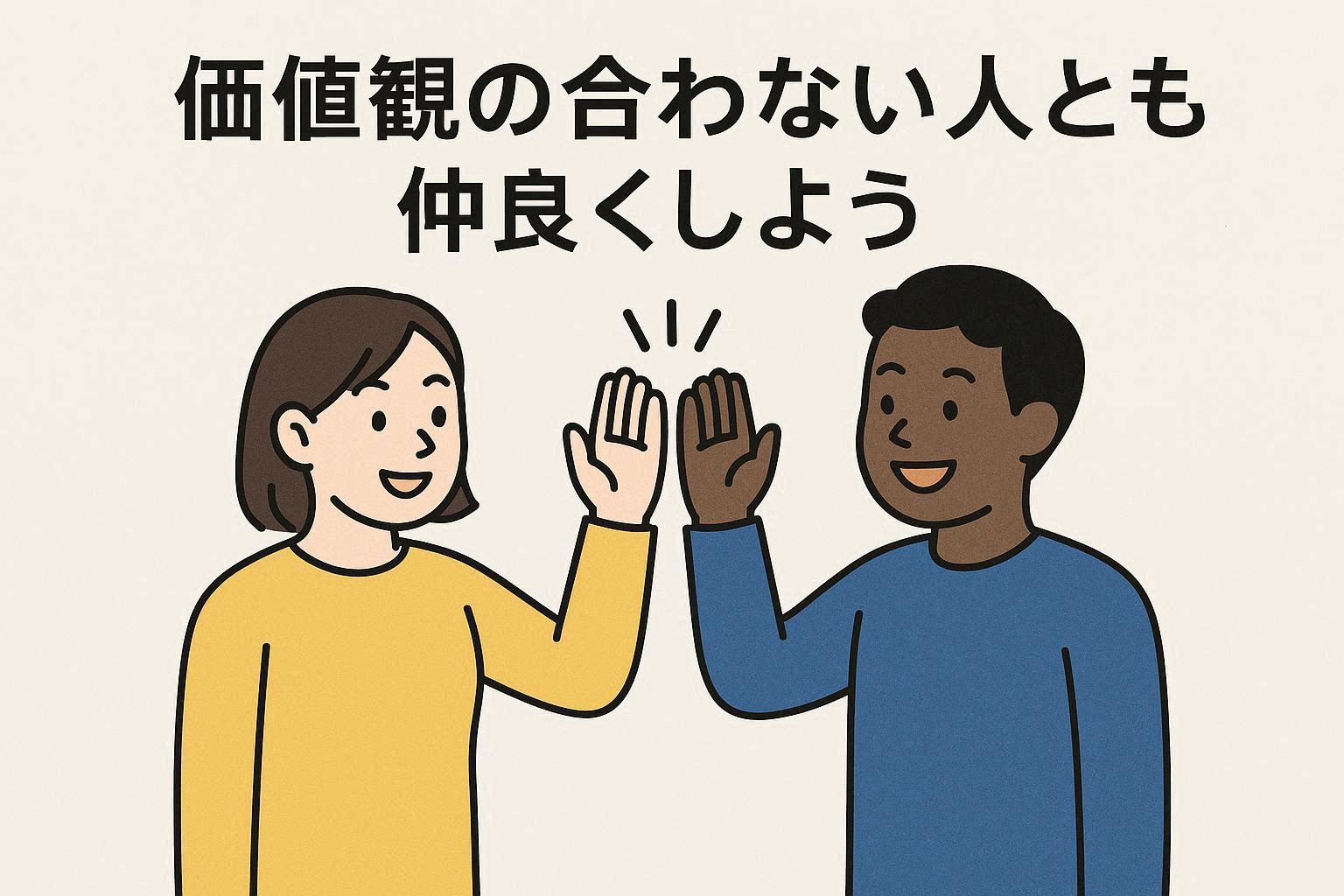 価値観が合わない人と上手に付き合うための「7つの黄金法則」✨