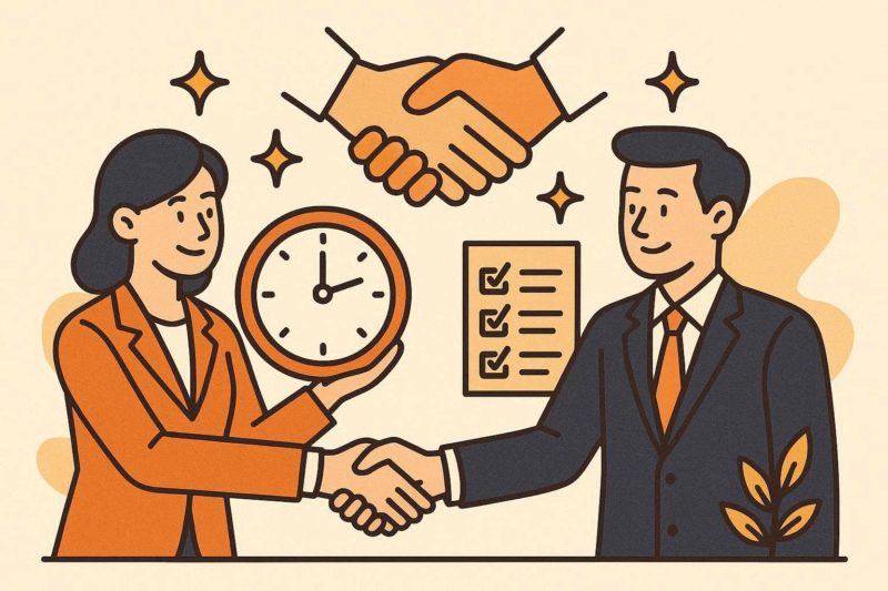 信頼を築く「約束と期限」の守り方