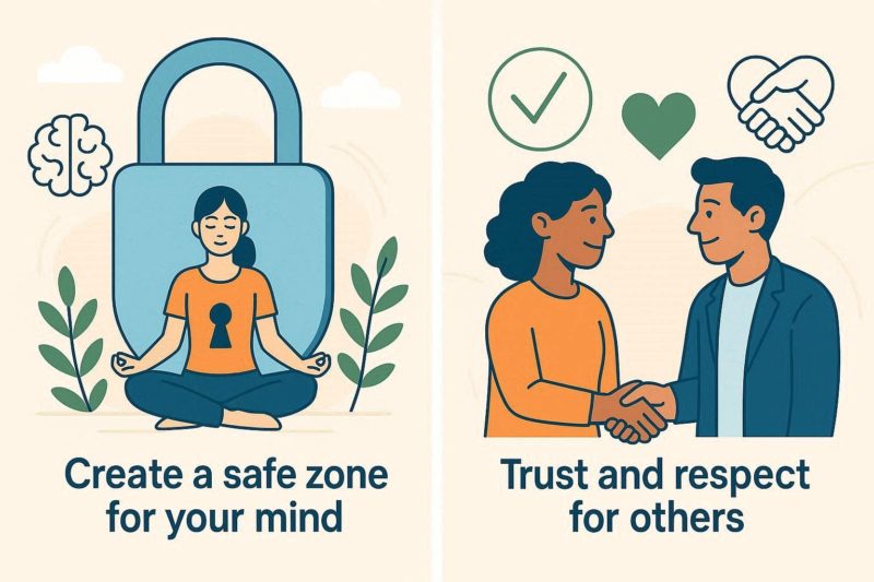 心の安全地帯を作る — 他人への信頼と尊重