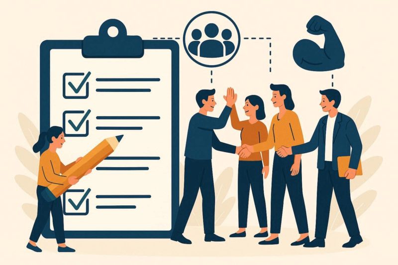 チーム力向上のためのチェックリスト