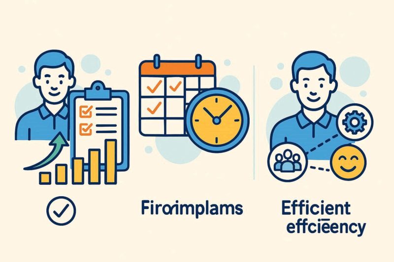 仕事量と時間管理がもたらす3つのメリット