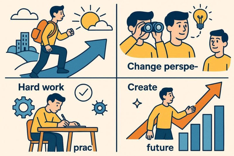 視点を変える旅を始めよう - 努力と練習が未来を創る