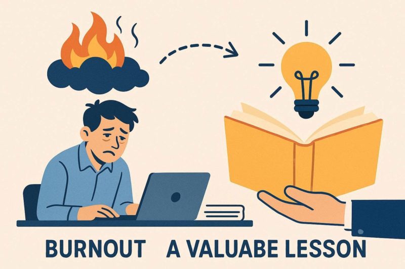 燃え尽き症候群は「貴重な教訓」である