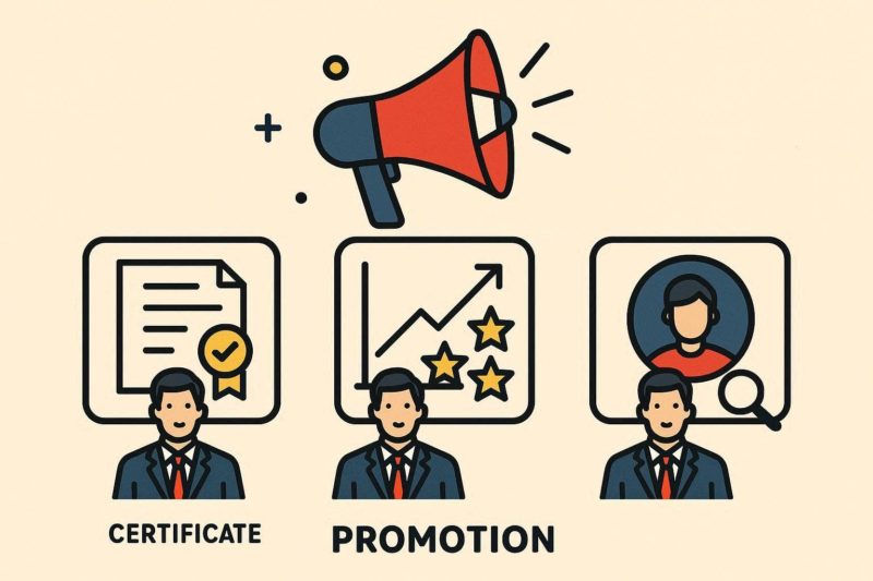 昇進の科学 — 評価者が本当に見ている3つの要素