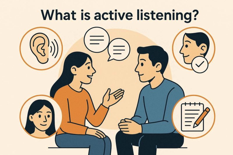 アクティブリスニングとは？心理学の父が提唱した「聞く技術」