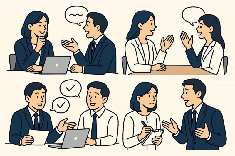 ビジネスシーン別！アクティブリスニングの活用事例
