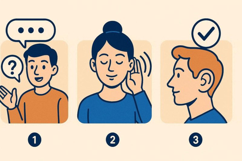 聞き上手になるための「超実践的」3ステップ・アクティブリスニング