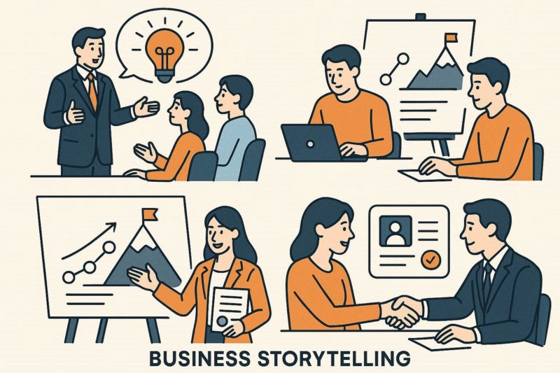 実践!ビジネスストーリーテリングの具体的な作り方と活用シーン