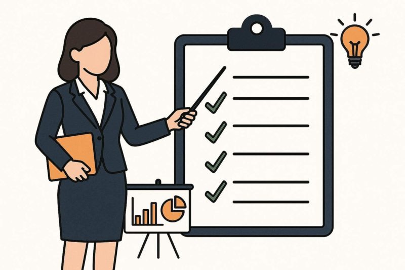 プレゼンテーション成功のためのチェックリスト