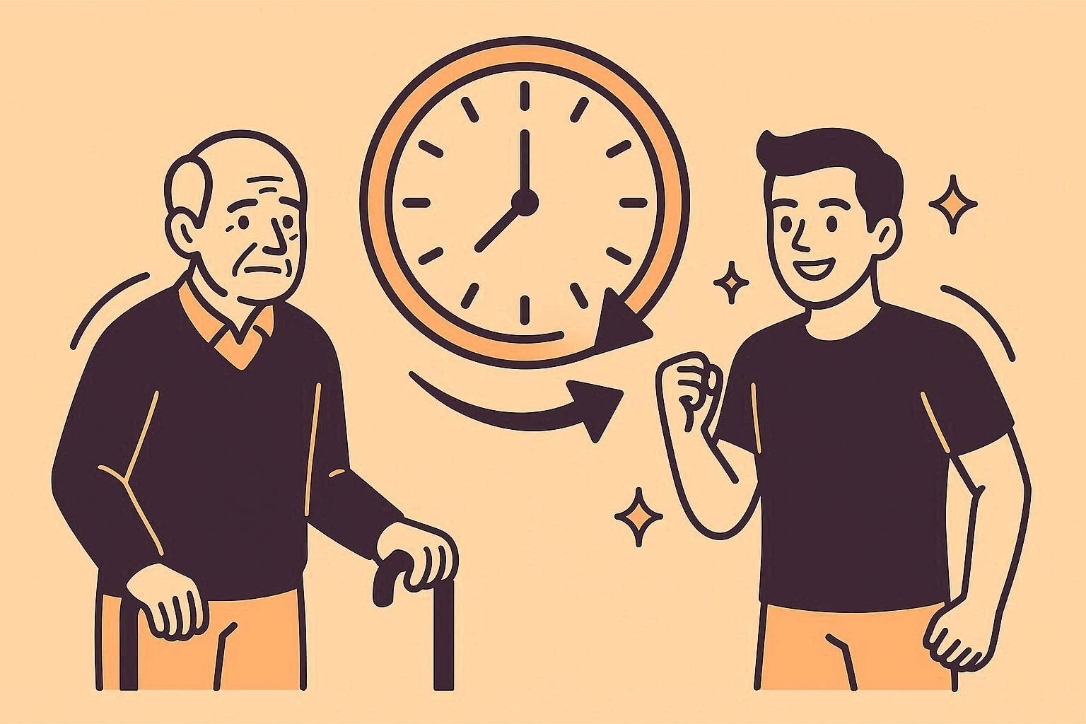 時間を逆行させて若返る！最新科学が解き明かす「生物学的年齢」を巻き戻す方法