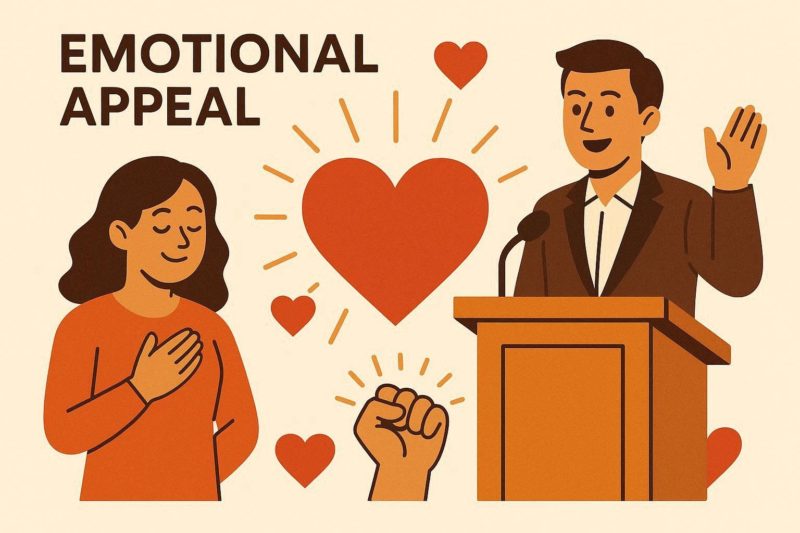 迫力と共感を生む「感情的アピール」の技術