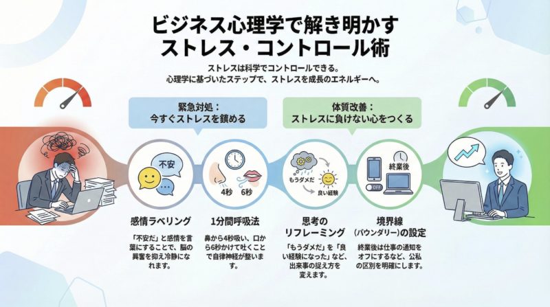 ストレスを成長に変える制御術