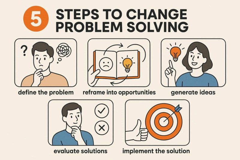 問題解決を劇的に変える「5つの科学的ステップ」