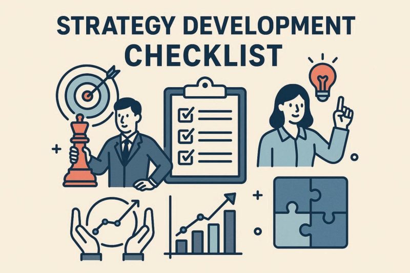 戦略策定でつまずかないためのチェックリストと対処法