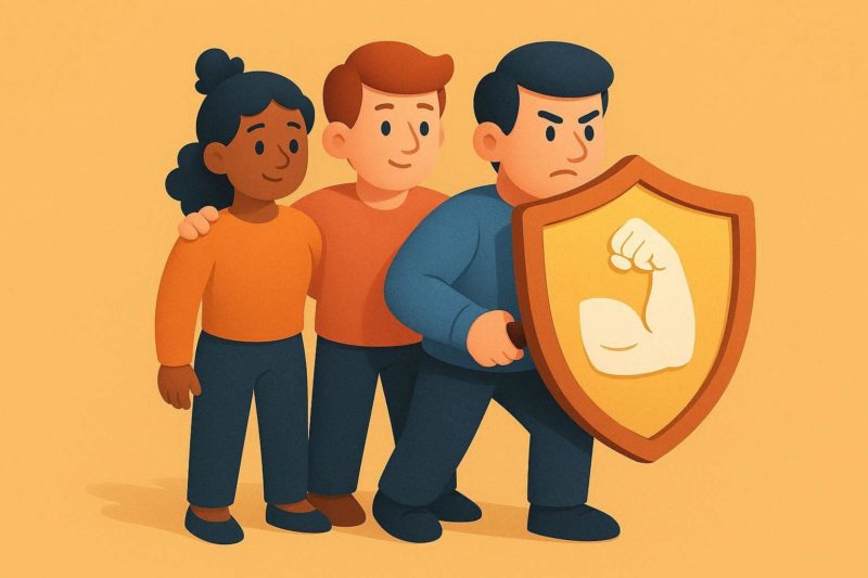 チームの盾となる「強い責任感」