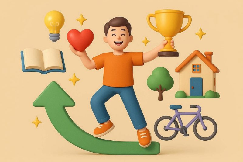 目標達成後の「人生の充実」を見据える