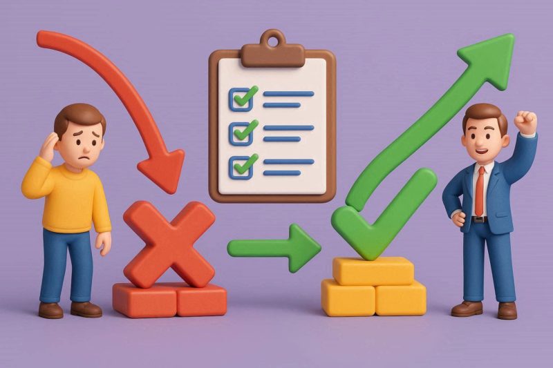 失敗を成功に変える！具体的な行動計画とリソース管理