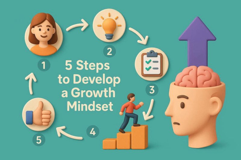 成長マインドセットを身につけるための5つの実践ステップ