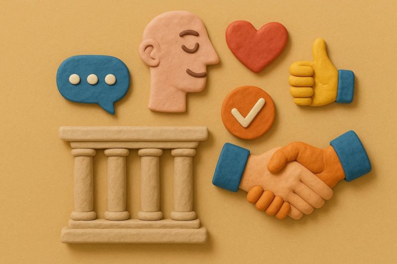 信頼を築く「模範的な行動」の5つの柱