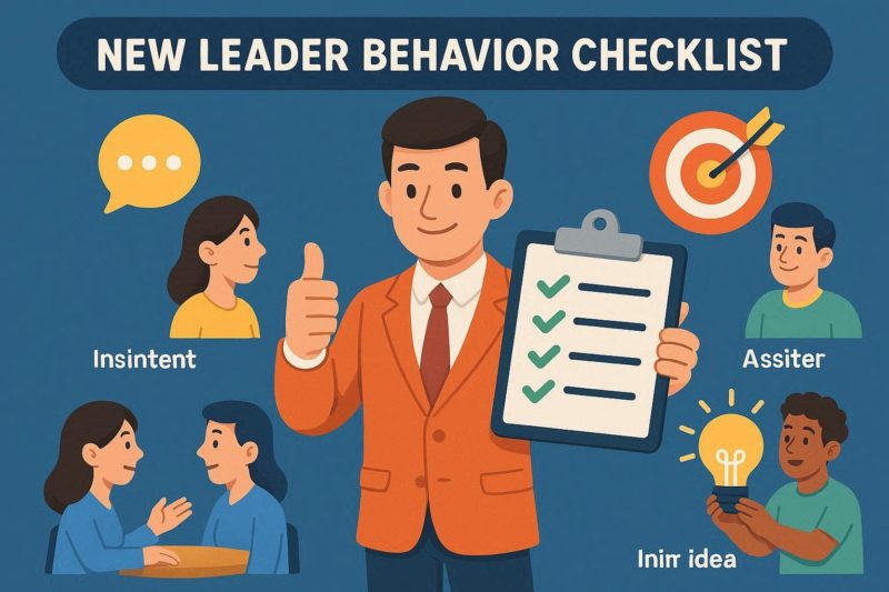 新しいリーダーのための最初の90日間チェックリスト